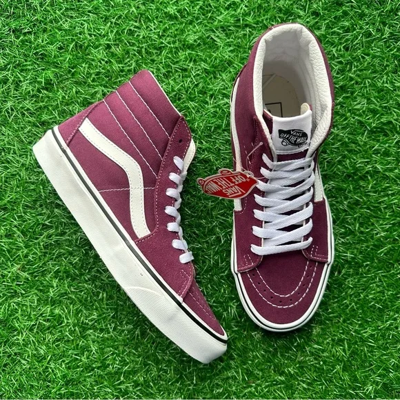 Vans Sk8 Hi Grape Vine True White - Picture 6 of 8